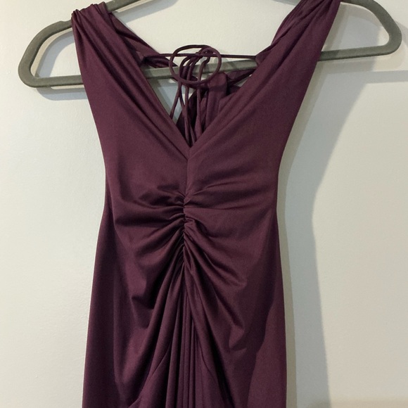 Lucy in the Sky Deep Purple Maxi Dress - Picture 2 of 9